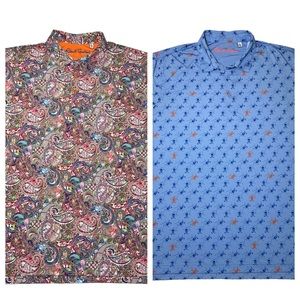 Robert Graham - Men’s Golf Polo - 3XL Classic Fit - Knowledge Wisdom Truth